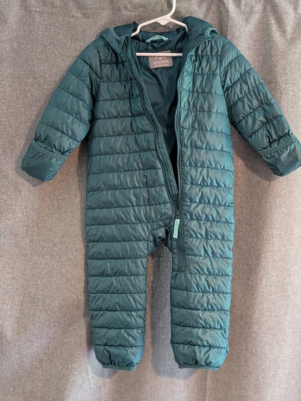 Primary Hooded Winter Suit Size 12-18m